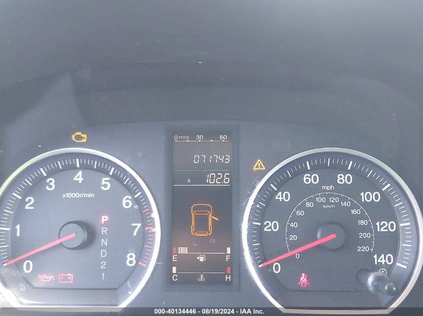 2007 Honda Cr-V Lx VIN: JHLRE38367C079758 Lot: 40134446