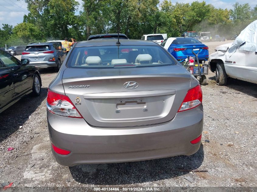 2013 Hyundai Accent Gls VIN: KMHCT4AE5DU544025 Lot: 40134466