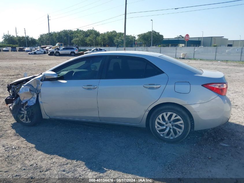 2019 Toyota Corolla Le VIN: 2T1BURHE3KC206178 Lot: 40134476