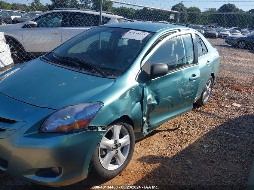 2008 Toyota Yaris VIN: JTDBT923881278162 Lot: 40134483