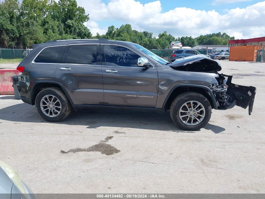 2014 Jeep Grand Cherokee Limited VIN: 1C4RJFBG1EC215720 Lot: 40134492