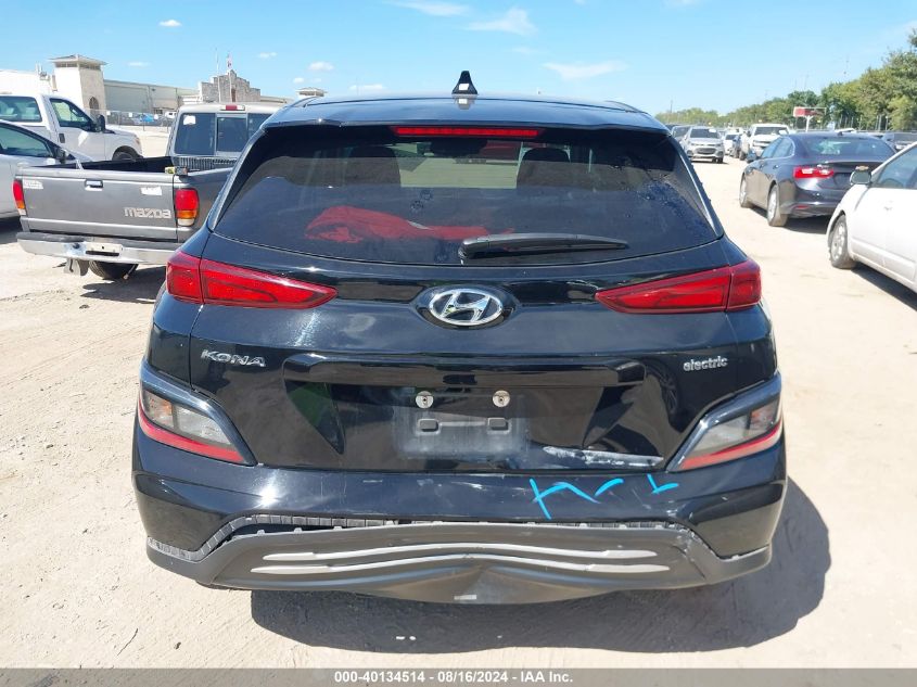 2023 Hyundai Kona Electric Se VIN: KM8K23AG1PU186534 Lot: 40134514