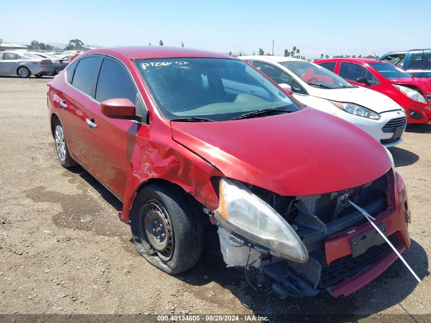 2013 Nissan Sentra Sv VIN: 3N1AB7AP4DL669130 Lot: 40134605