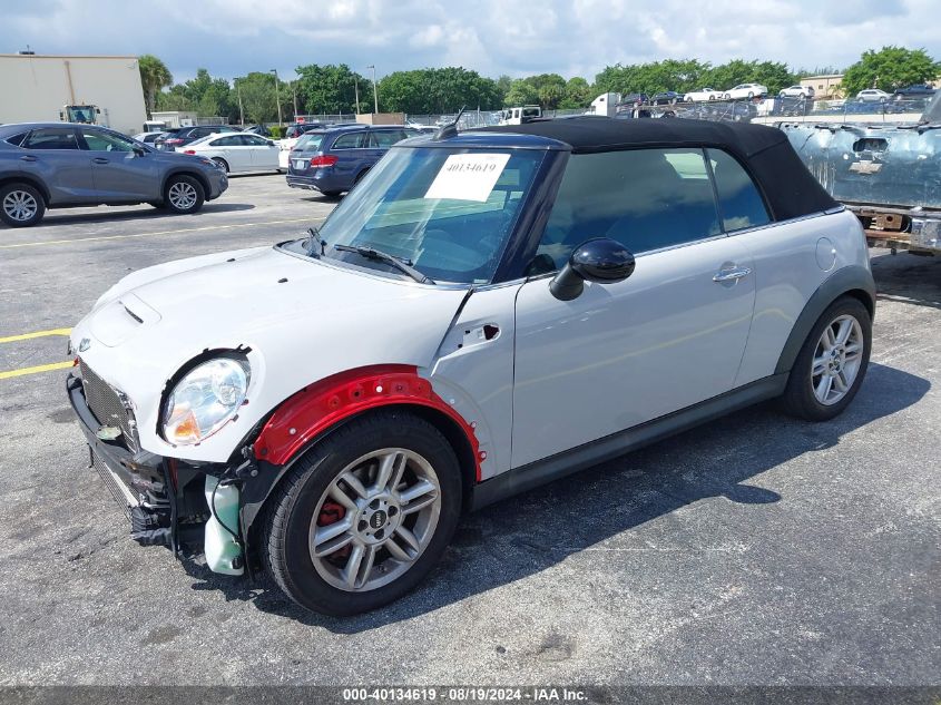 2013 Mini Convertible Cooper S VIN: WMWZP3C56DT705026 Lot: 40134619