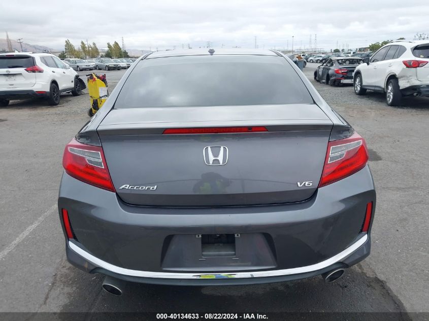 2017 Honda Accord Exl VIN: 1HGCT2B85HA002109 Lot: 40134633