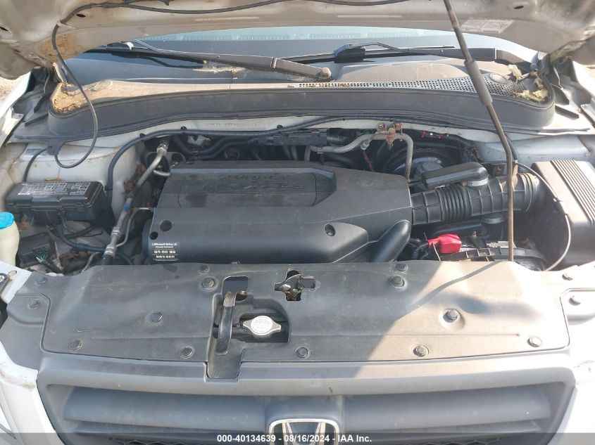 2003 Honda Pilot Ex-L VIN: 2HKYF18653H528107 Lot: 40134639