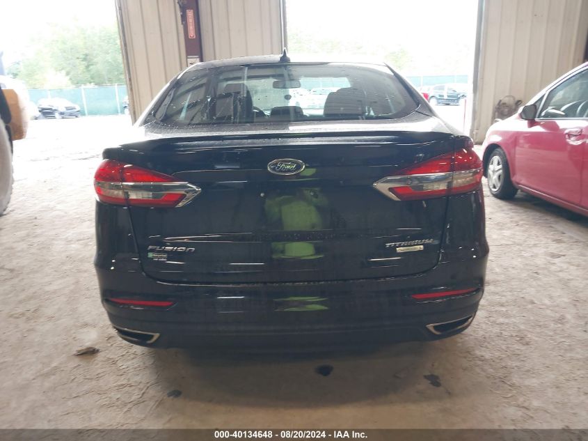 2019 FORD FUSION TITANIUM - 3FA6P0K97KR132344