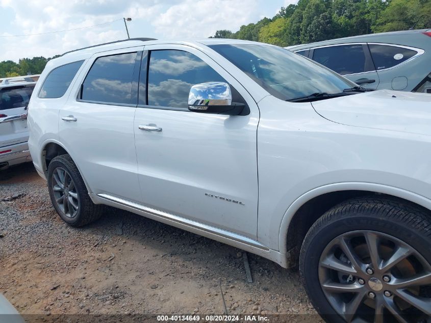 2016 Dodge Durango Citadel VIN: 1C4RDJEG7GC363041 Lot: 40134649