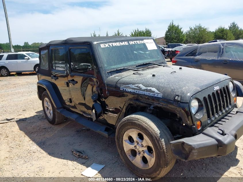 2013 Jeep Wrangler Unlimited Sahara VIN: 1C4HJWEG5DL629198 Lot: 40134660