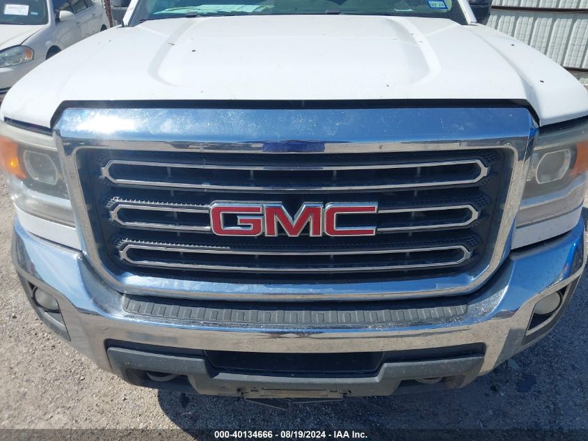 1GT12YEGXFF153025 2015 GMC Sierra 2500Hd Sle