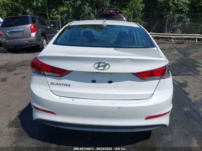 2018 Hyundai Elantra Sel VIN: 5NPD84LF9JH243683 Lot: 40134673