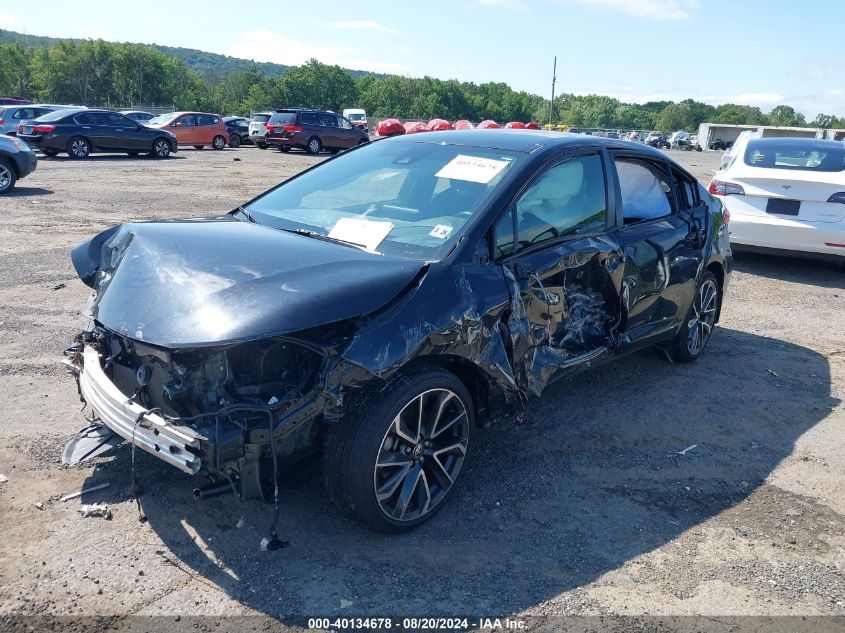 2021 Toyota Corolla Se VIN: JTDS4MCE2MJ070689 Lot: 40134678