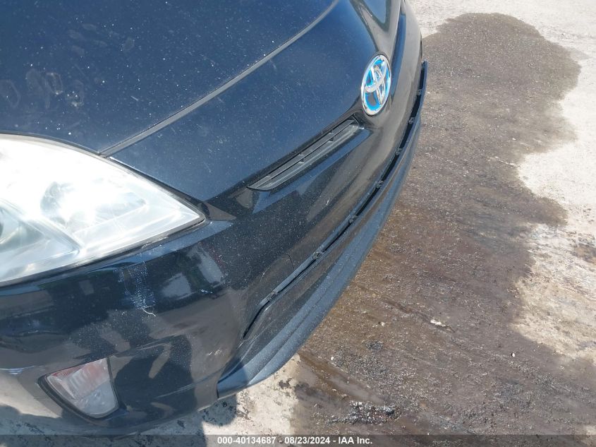 2013 Toyota Prius Three Se VIN: JTDKN3DUXD5581363 Lot: 40134687