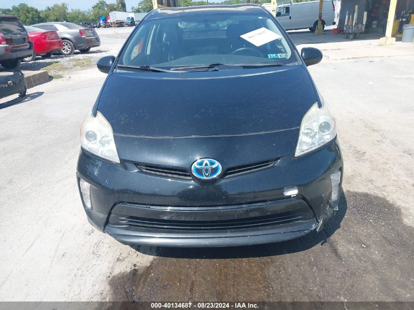 2013 Toyota Prius Three Se VIN: JTDKN3DUXD5581363 Lot: 40134687