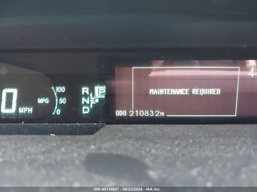 2013 Toyota Prius Three Se VIN: JTDKN3DUXD5581363 Lot: 40134687