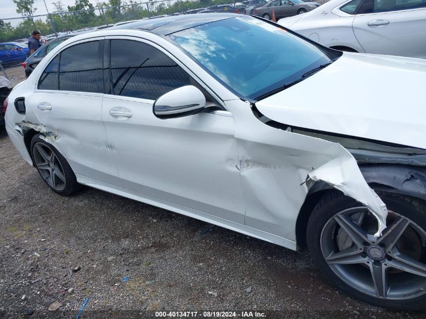 2016 Mercedes-Benz C 300 4Matic/Luxury 4Matic/Sport 4Matic VIN: 55SWF4KB3GU138687 Lot: 40134717