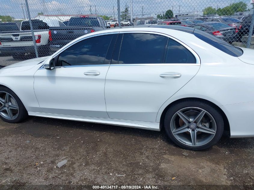 2016 Mercedes-Benz C 300 4Matic/Luxury 4Matic/Sport 4Matic VIN: 55SWF4KB3GU138687 Lot: 40134717