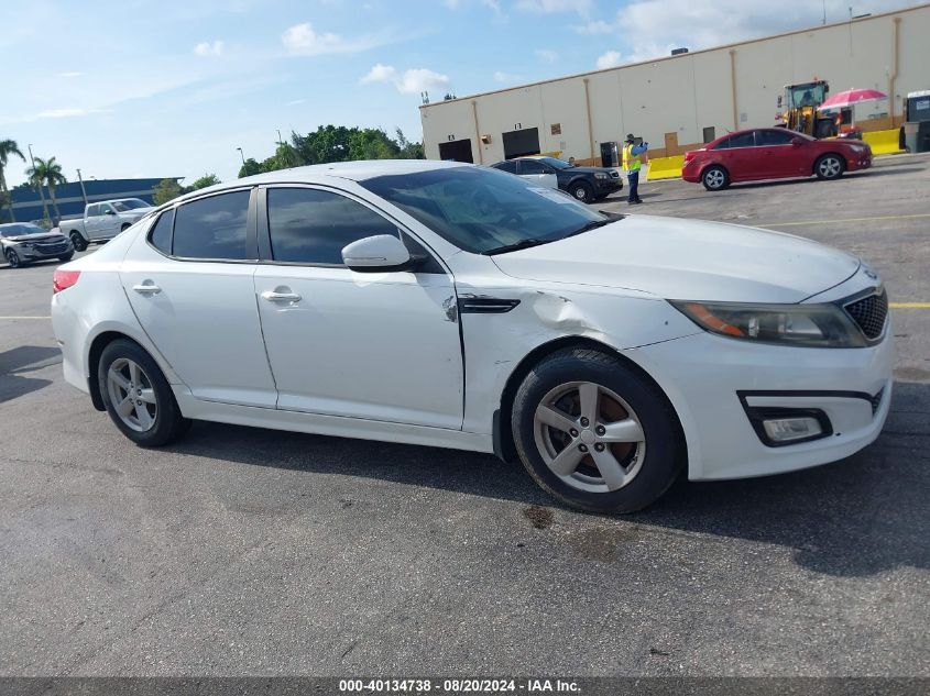 2015 Kia Optima Lx VIN: 5XXGM4A79FG441512 Lot: 40134738