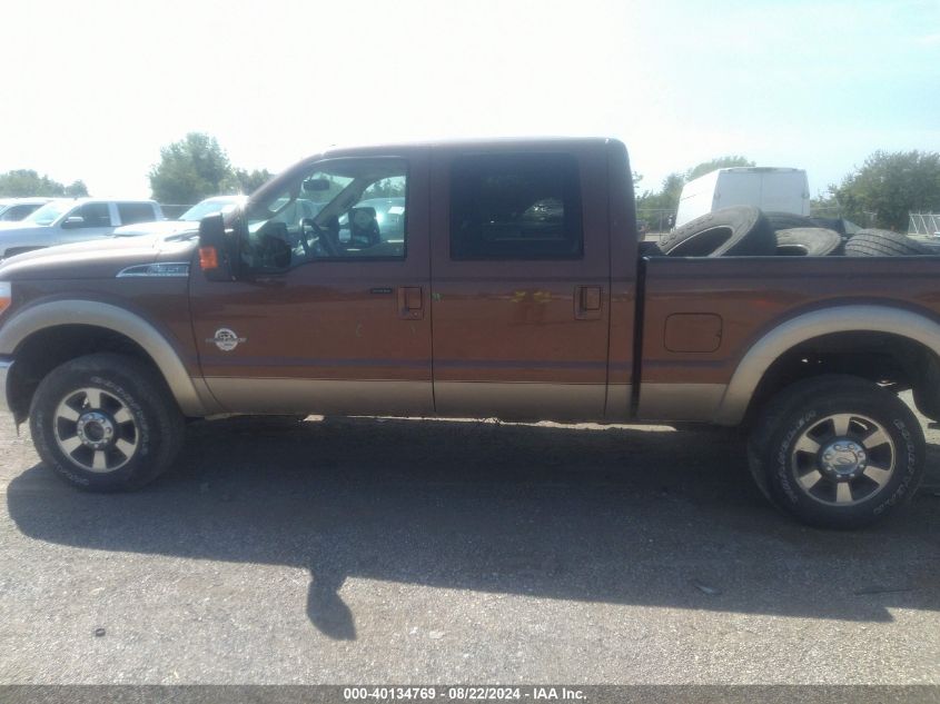 2011 Ford F-350 Lariat VIN: 1FT8W3BT5BEC70891 Lot: 40134769