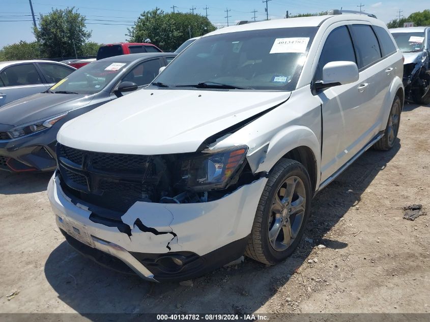 2016 Dodge Journey Crossroad VIN: 3C4PDCGG6GT123693 Lot: 40134782