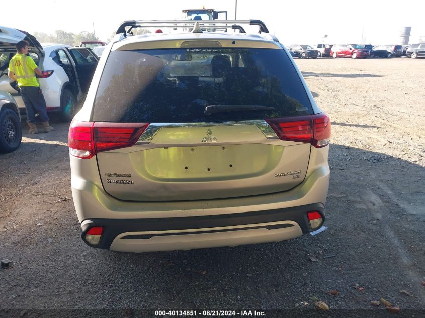 2019 Mitsubishi Outlander Sel VIN: JA4AZ3A32KZ041601 Lot: 40134851