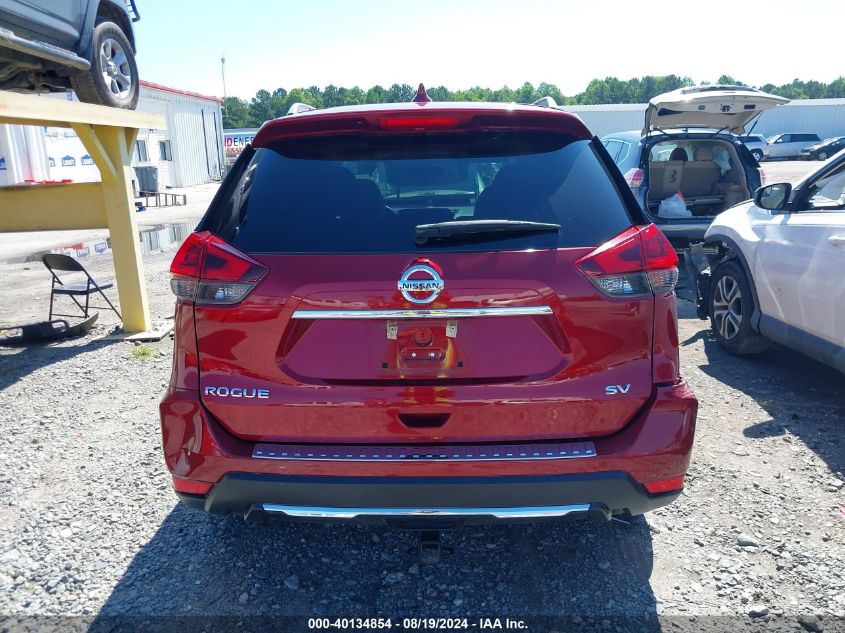 2018 Nissan Rogue Sv VIN: 5N1AT2MT1JC737831 Lot: 40134854