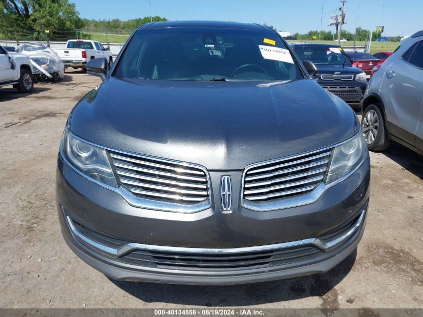 2017 Lincoln Mkx Reserve VIN: 2LMPJ6LR0HBL22317 Lot: 40134858