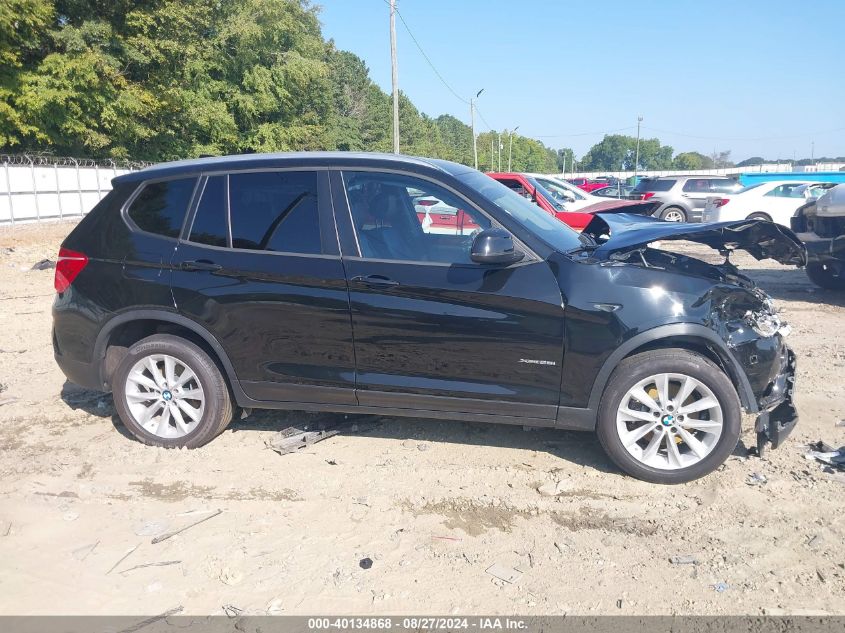 2016 BMW X3 xDrive28I VIN: 5UXWX9C54G0D89142 Lot: 40134868