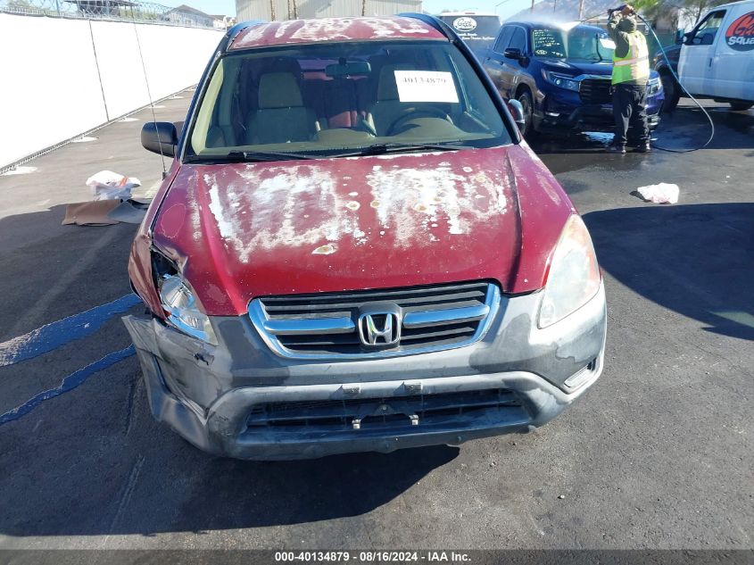 2004 Honda Cr-V Lx VIN: JHLRD68464C020654 Lot: 40134879