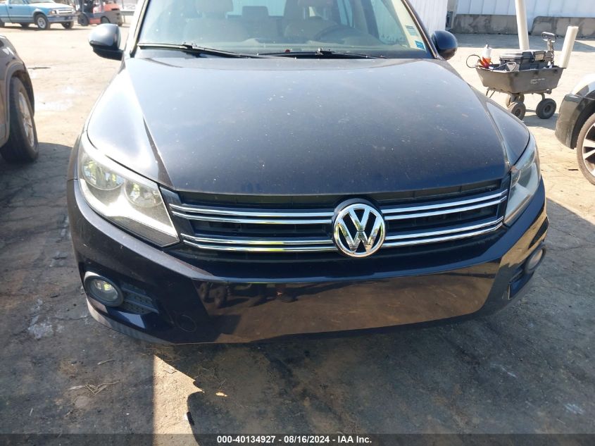 2012 Volkswagen Tiguan Se VIN: WVGAV7AX4CW514778 Lot: 40134927