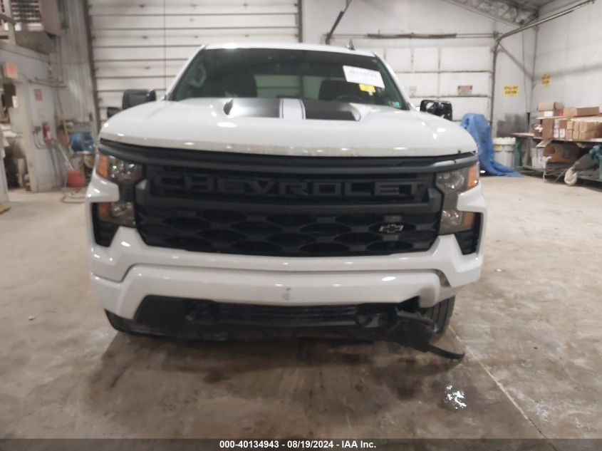 2022 Chevrolet Silverado 1500 4Wd Short Bed Custom VIN: 1GCPDBEK3NZ602287 Lot: 40134943