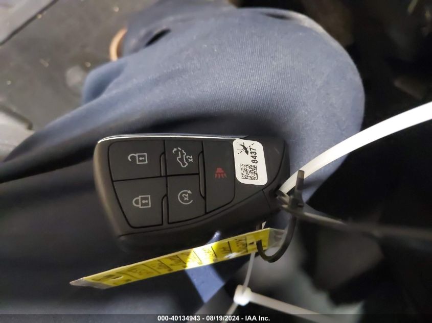 2022 CHEVROLET SILVERADO 1500 4WD  SHORT BED CUSTOM - 1GCPDBEK3NZ602287