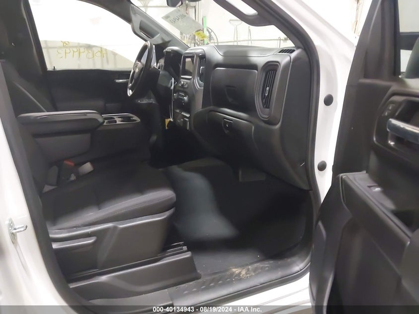 2022 CHEVROLET SILVERADO 1500 4WD  SHORT BED CUSTOM - 1GCPDBEK3NZ602287