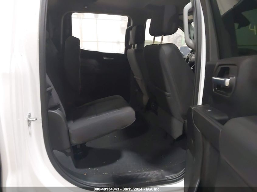 2022 CHEVROLET SILVERADO 1500 4WD  SHORT BED CUSTOM - 1GCPDBEK3NZ602287