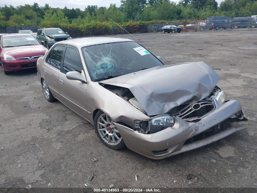 2002 Toyota Corolla Le VIN: 2T1BR12E02C524013 Lot: 40134953