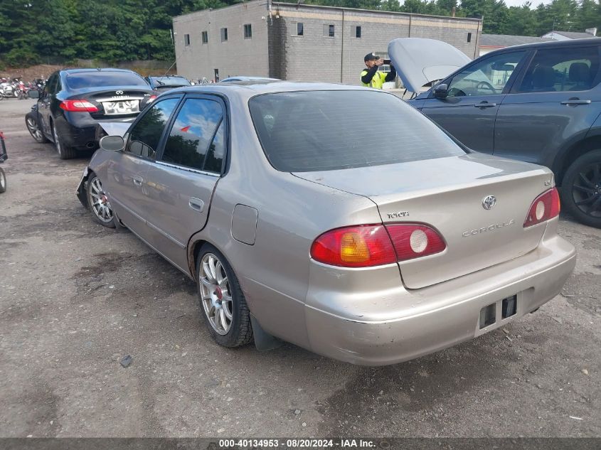 2002 Toyota Corolla Le VIN: 2T1BR12E02C524013 Lot: 40134953