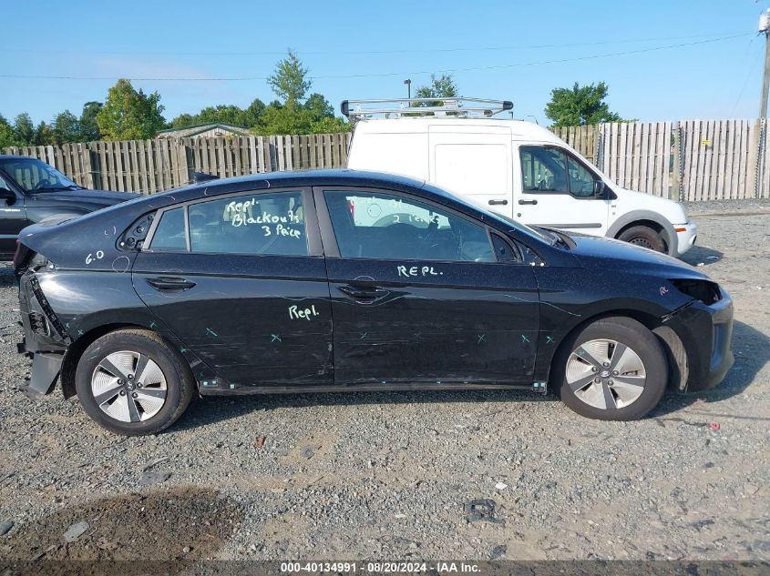 KMHC65LC8MU244973 2021 Hyundai Ioniq Hybrid Blue