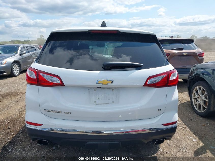 2018 Chevrolet Equinox Lt VIN: 2GNAXKEX0J6146707 Lot: 40135002