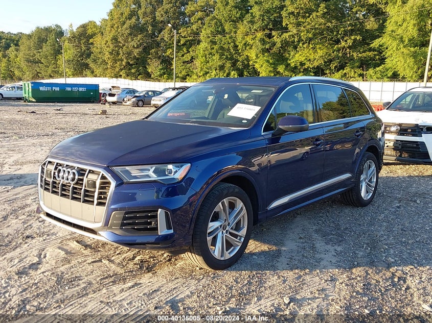 2022 AUDI Q7 PREMIUM PLUS 55 TFSI QUATTRO TIPTRONIC - WA1LXBF72ND021631