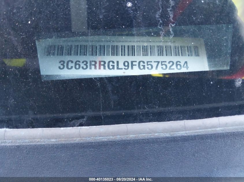 2015 Ram 3500 Tradesman VIN: 3C63RRGL9FG575264 Lot: 40135023