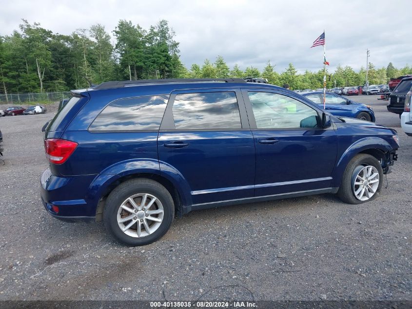 2017 Dodge Journey Sxt Awd VIN: 3C4PDDBG2HT526066 Lot: 40135035