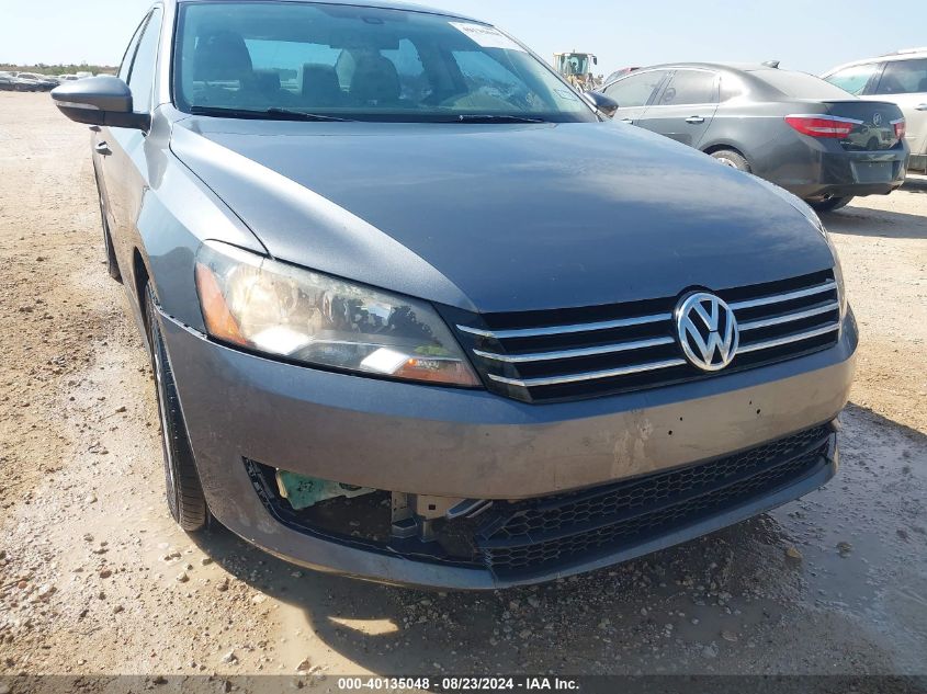 2012 Volkswagen Passat 2.5L Se VIN: 1VWBH7A3XCC044655 Lot: 40135048