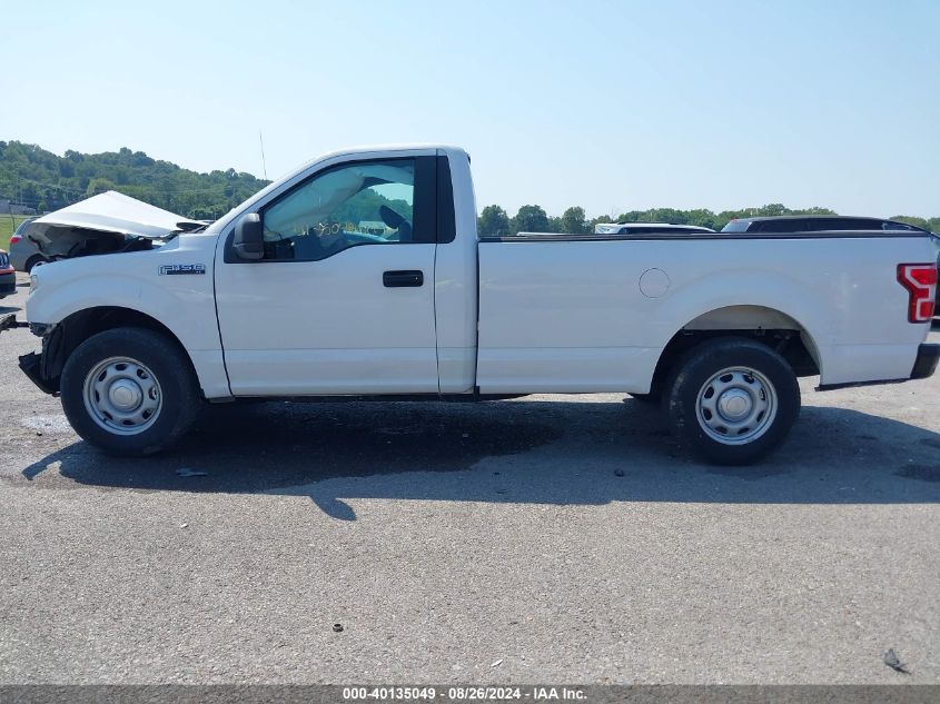 VIN 1FTMF1CB6KKE35521 2019 FORD F-150 XL