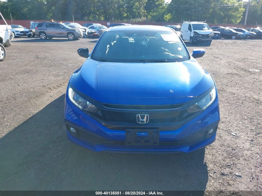 2019 Honda Civic Sport VIN: 2HGFC2F8XKH578696 Lot: 40135051