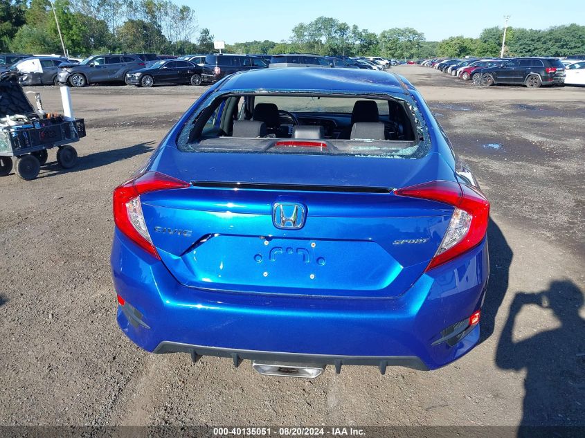 2019 Honda Civic Sport VIN: 2HGFC2F8XKH578696 Lot: 40135051