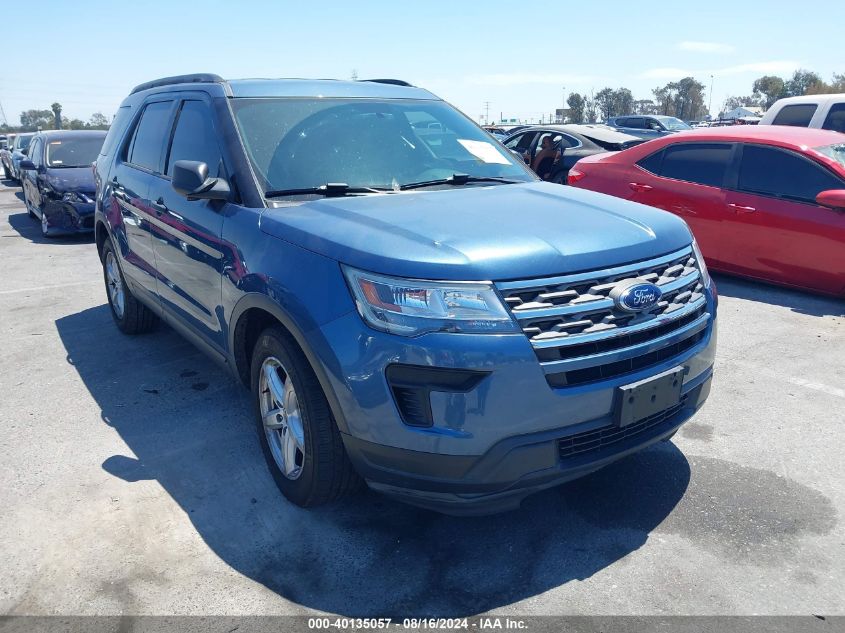 1FM5K7B86JGC55106 2018 FORD EXPLORER - Image 1