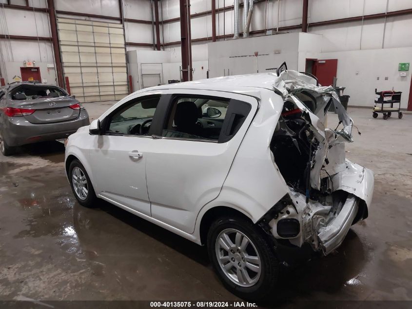 2015 Chevrolet Sonic Lt Auto VIN: 1G1JC6SH4F4101277 Lot: 40135075