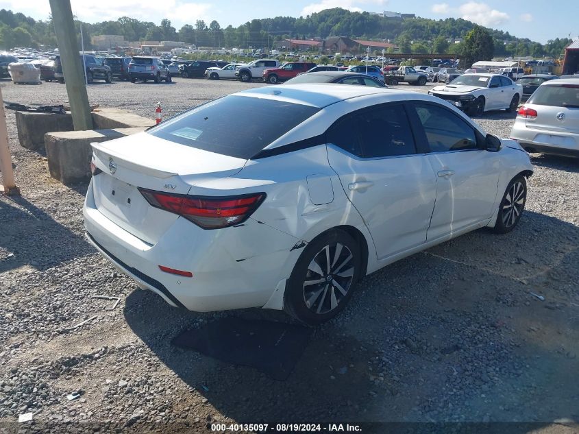 2021 Nissan Sentra Sv Xtronic Cvt VIN: 3N1AB8CV2MY324117 Lot: 40135097