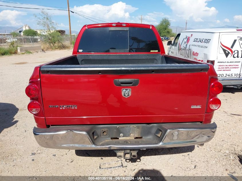 2007 Dodge Ram 1500 Slt VIN: 1D7HA18237S158106 Lot: 40135116