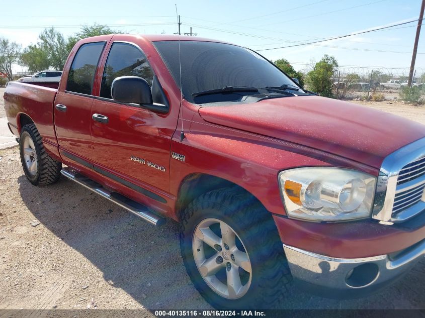 2007 Dodge Ram 1500 Slt VIN: 1D7HA18237S158106 Lot: 40135116